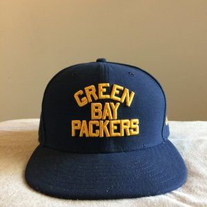 New Era Green Bay Packers Throwback Hat